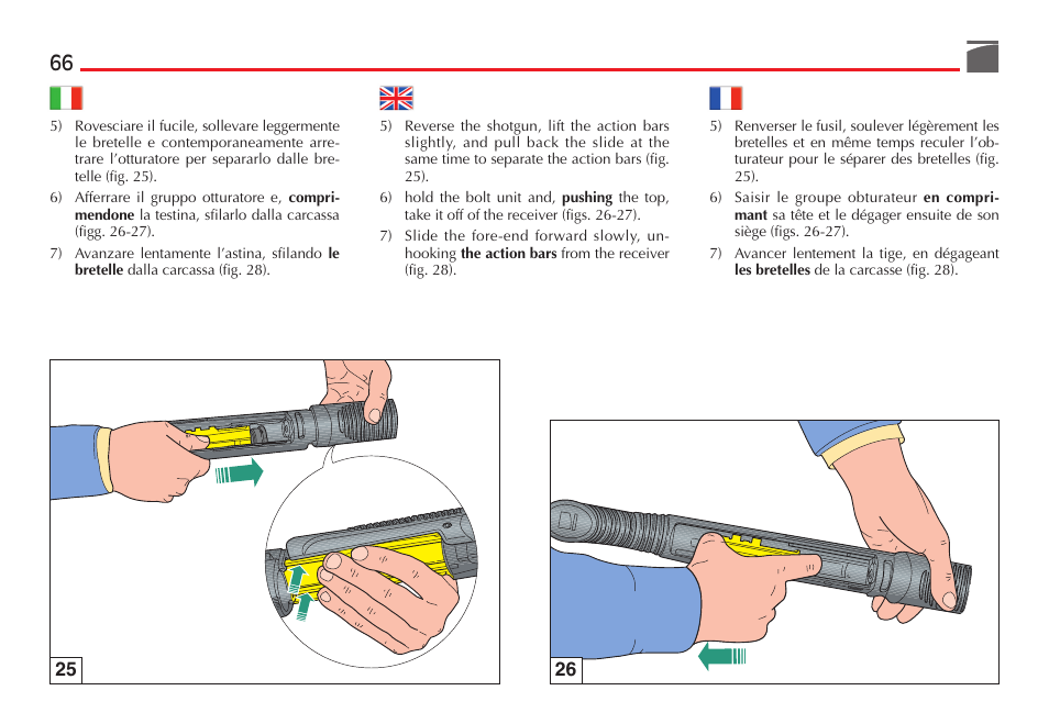 Benelli Nova Tactical Shotgun User Manual | Page 67 / 106