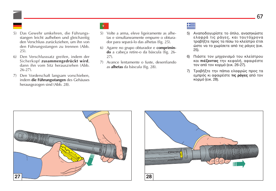 Benelli Nova Tactical Shotgun User Manual | Page 68 / 106