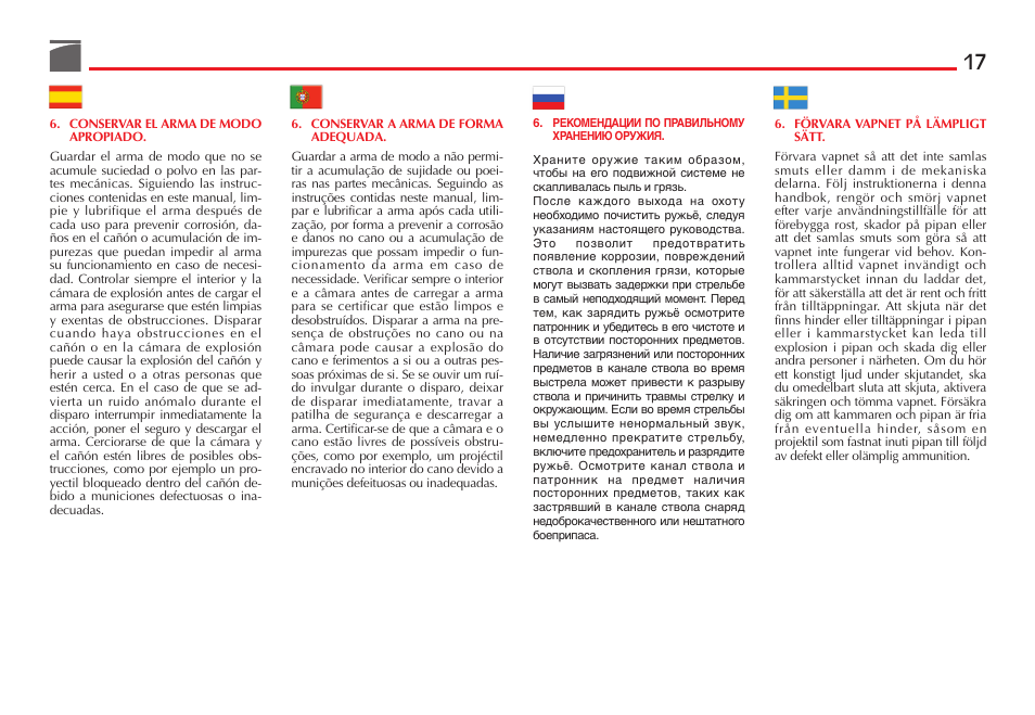 Benelli R1 Big Game Rifle User Manual | Page 18 / 126