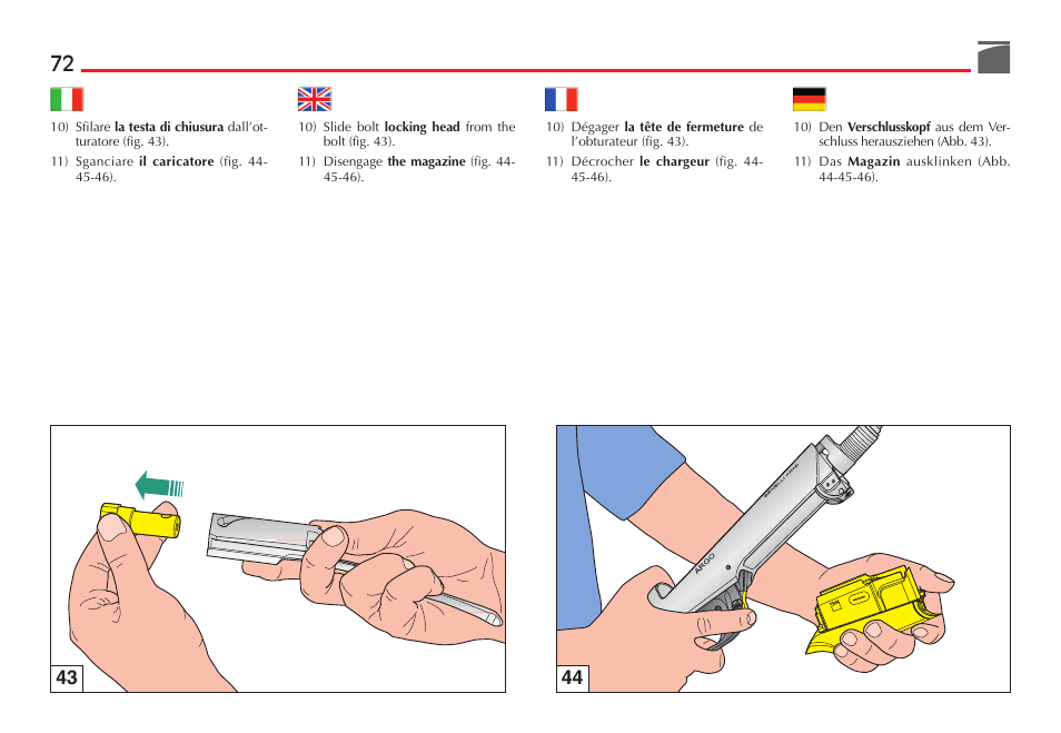 Benelli R1 Big Game Rifle User Manual | Page 73 / 126