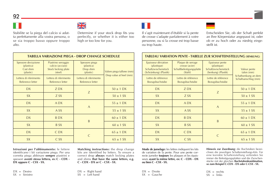 Benelli SuperNova Tactical Pump Shotgun User Manual | Page 93 / 134