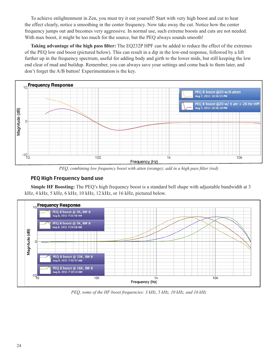 Bettermaker EQ 232P Remote User Manual | Page 24 / 30