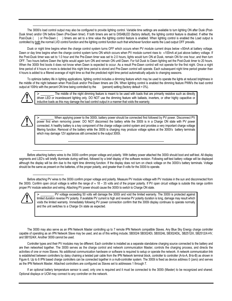 Blue Sky Solar Boost 3000i User Manual | Page 12 / 16