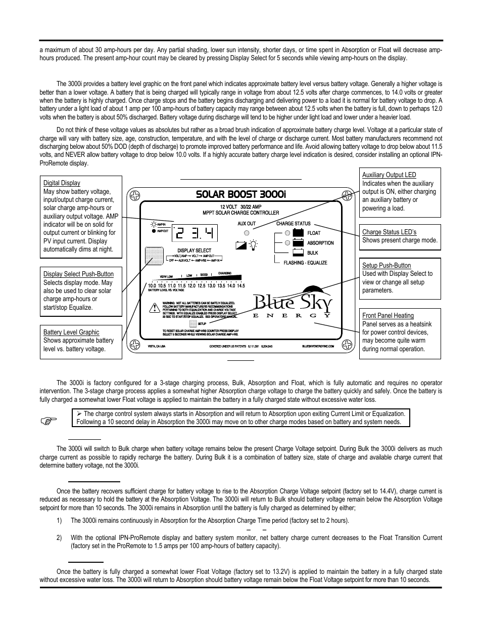 Blue Sky Solar Boost 3000i User Manual | Page 5 / 16