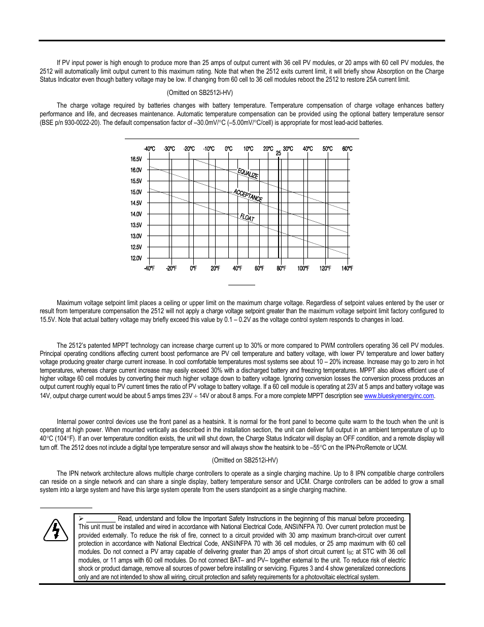 Installation | Blue Sky Solar Boost 2512iX-HV User Manual | Page 6 / 12