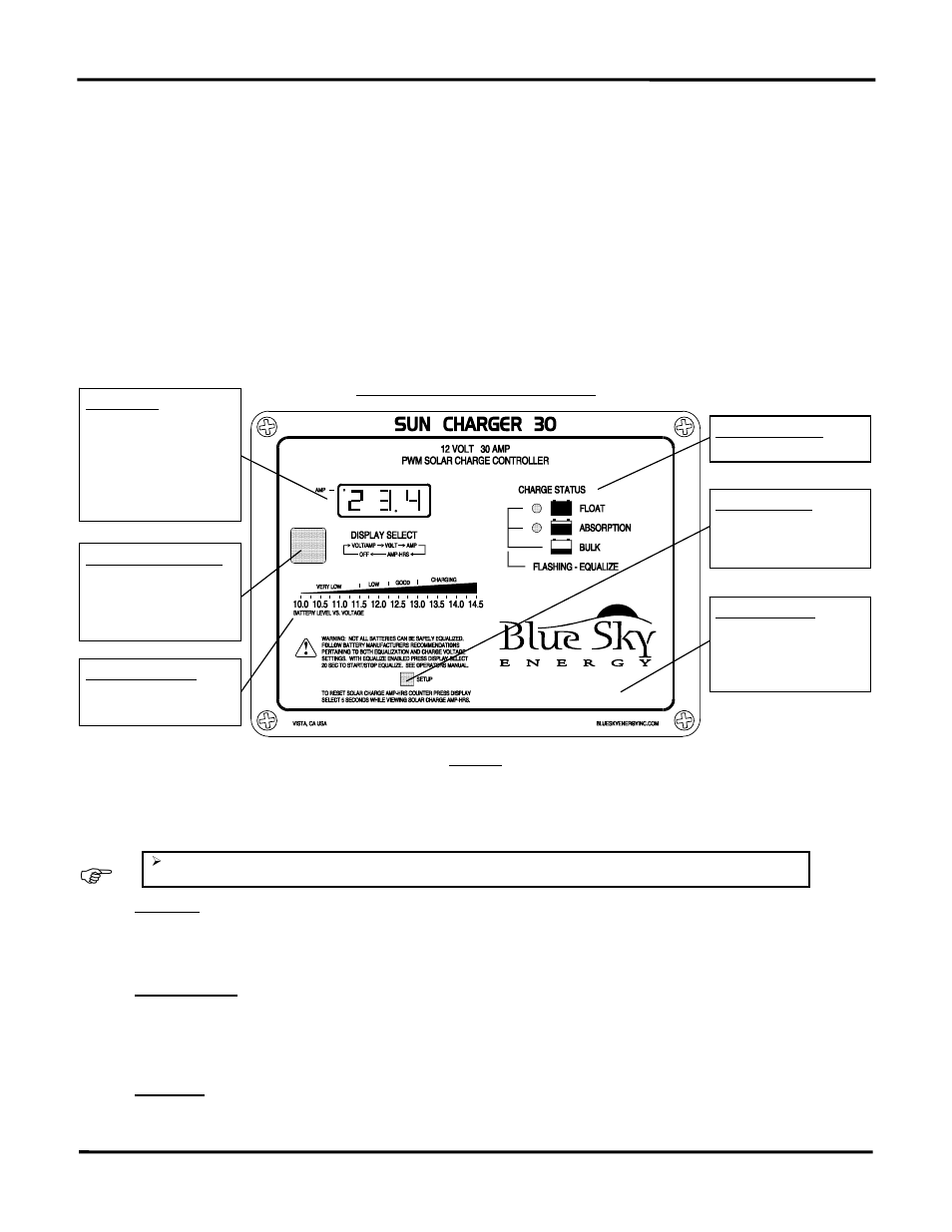 Blue Sky SC30 User Manual | Page 5 / 12