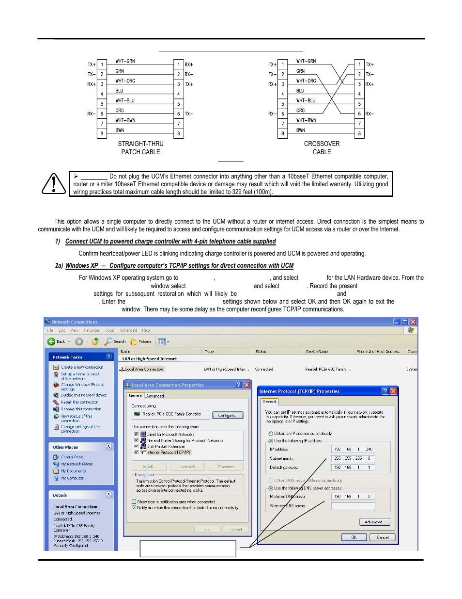 Blue Sky UCM User Manual | Page 5 / 23