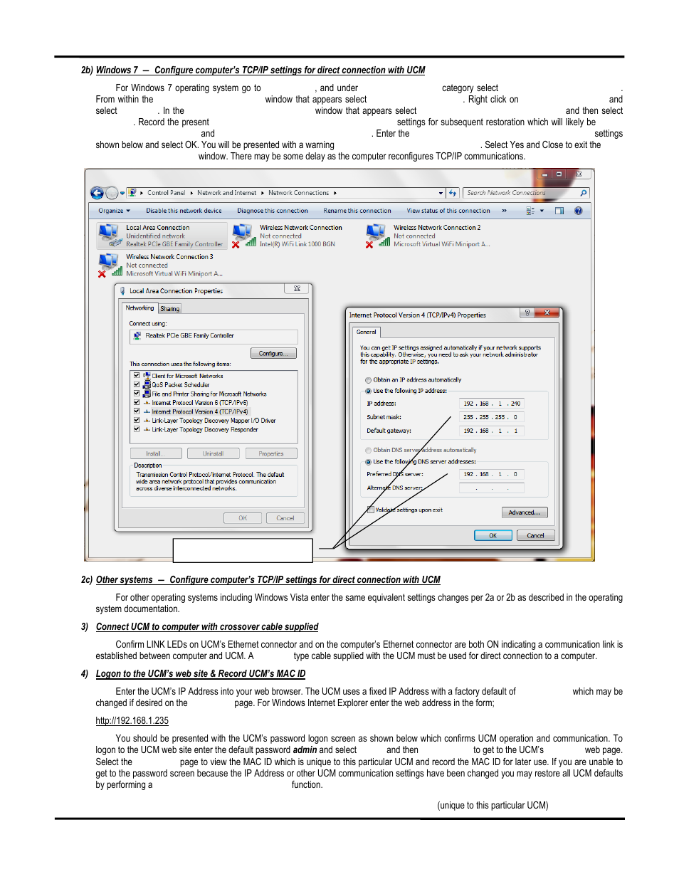 Ucm mac id | Blue Sky UCM User Manual | Page 6 / 23