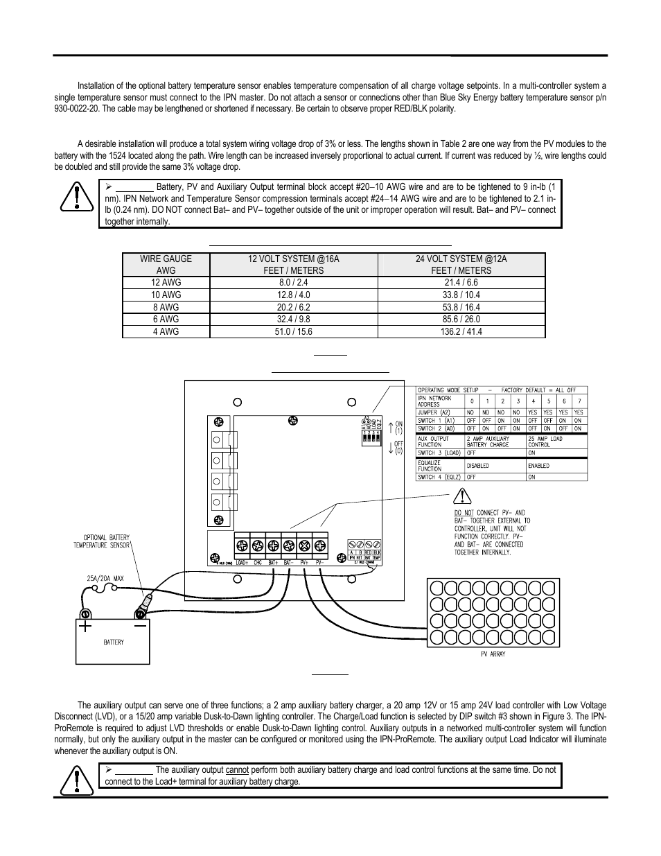 Blue Sky Solar Boost 1524iX User Manual | Page 8 / 12