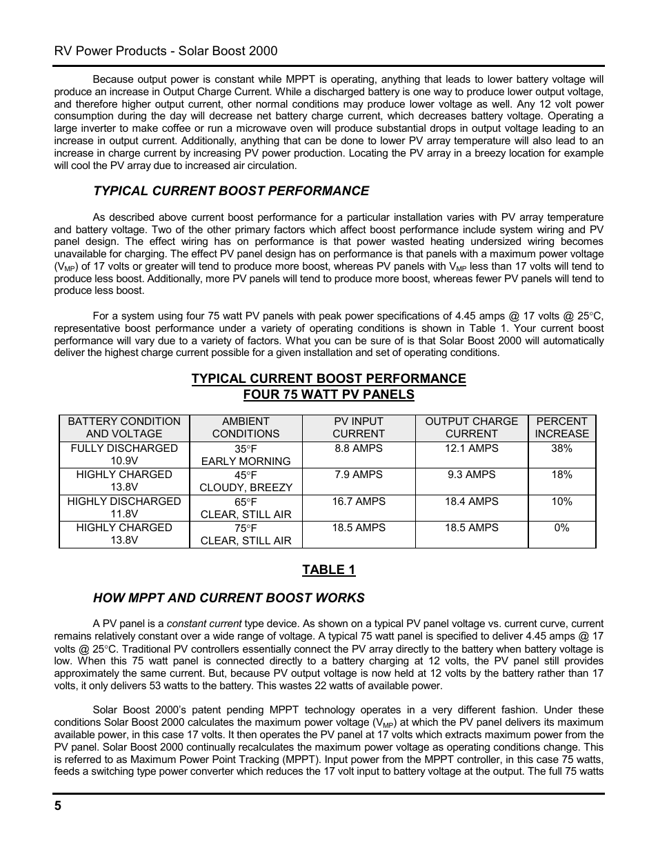 Blue Sky Solar Boost 2000 User Manual | Page 6 / 15