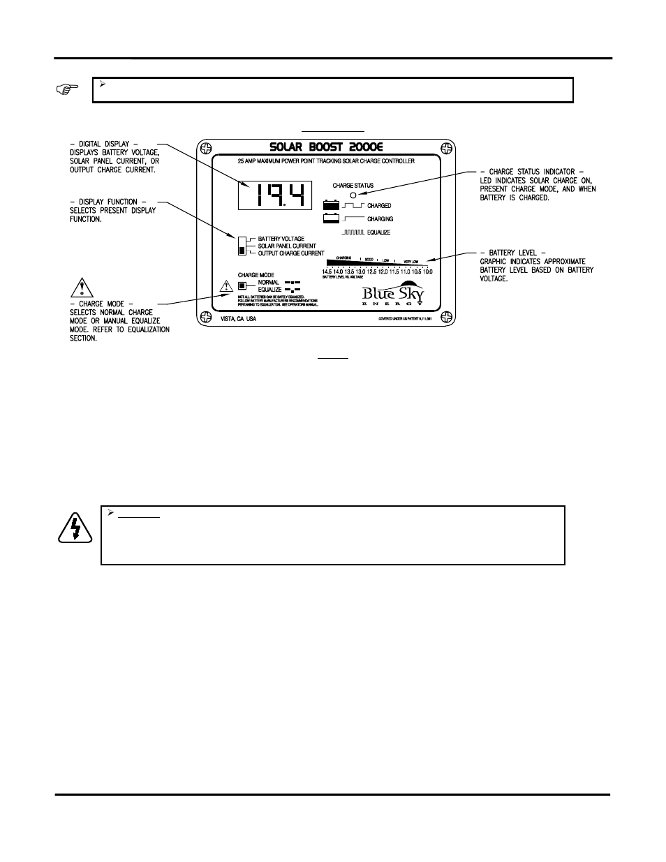 Blue Sky Solar Boost 2000E User Manual | Page 5 / 11