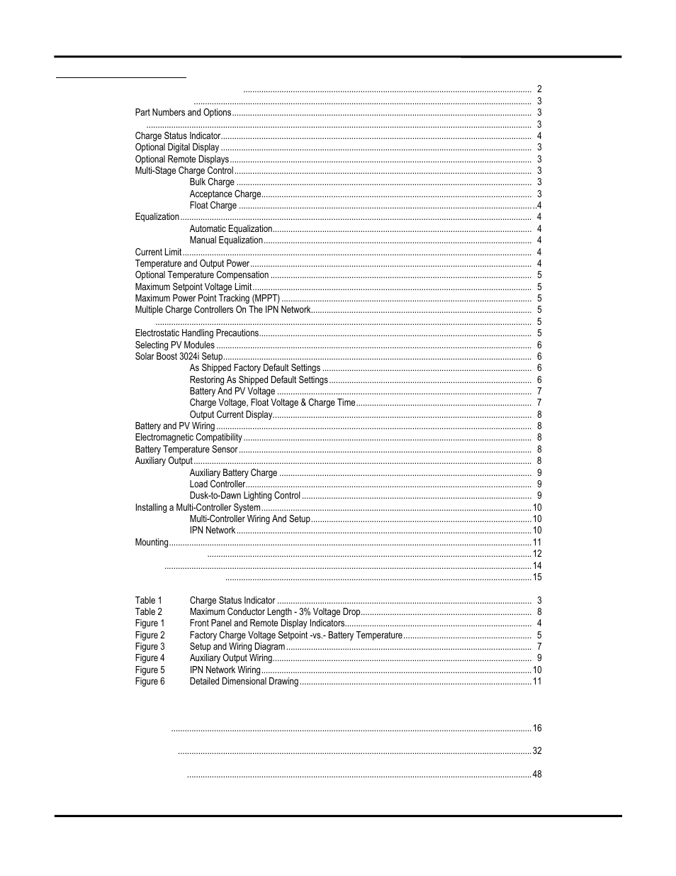 Blue Sky Solar Boost 3024iL User Manual | Page 2 / 64