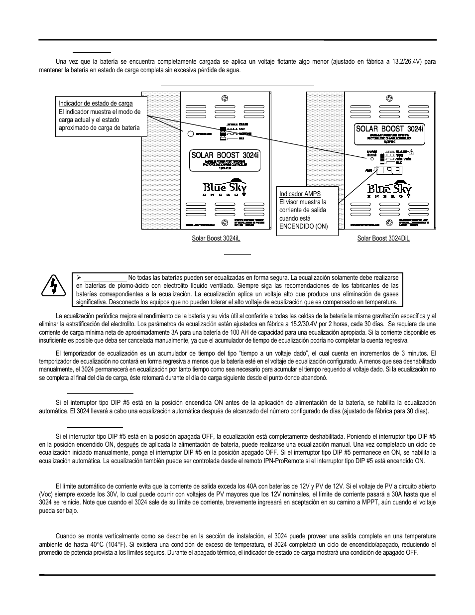 Blue Sky Solar Boost 3024iL User Manual | Page 21 / 64