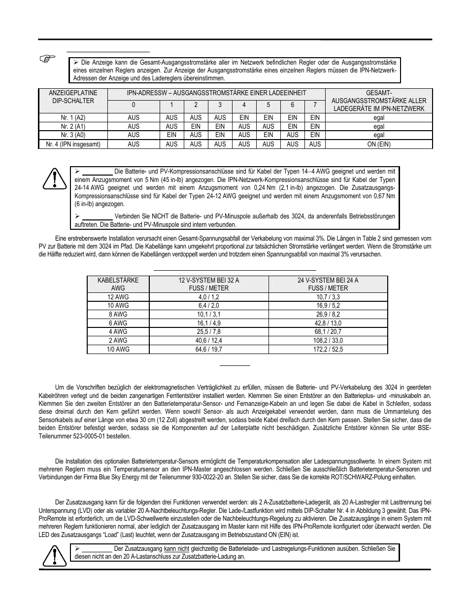 Blue Sky Solar Boost 3024iL User Manual | Page 57 / 64