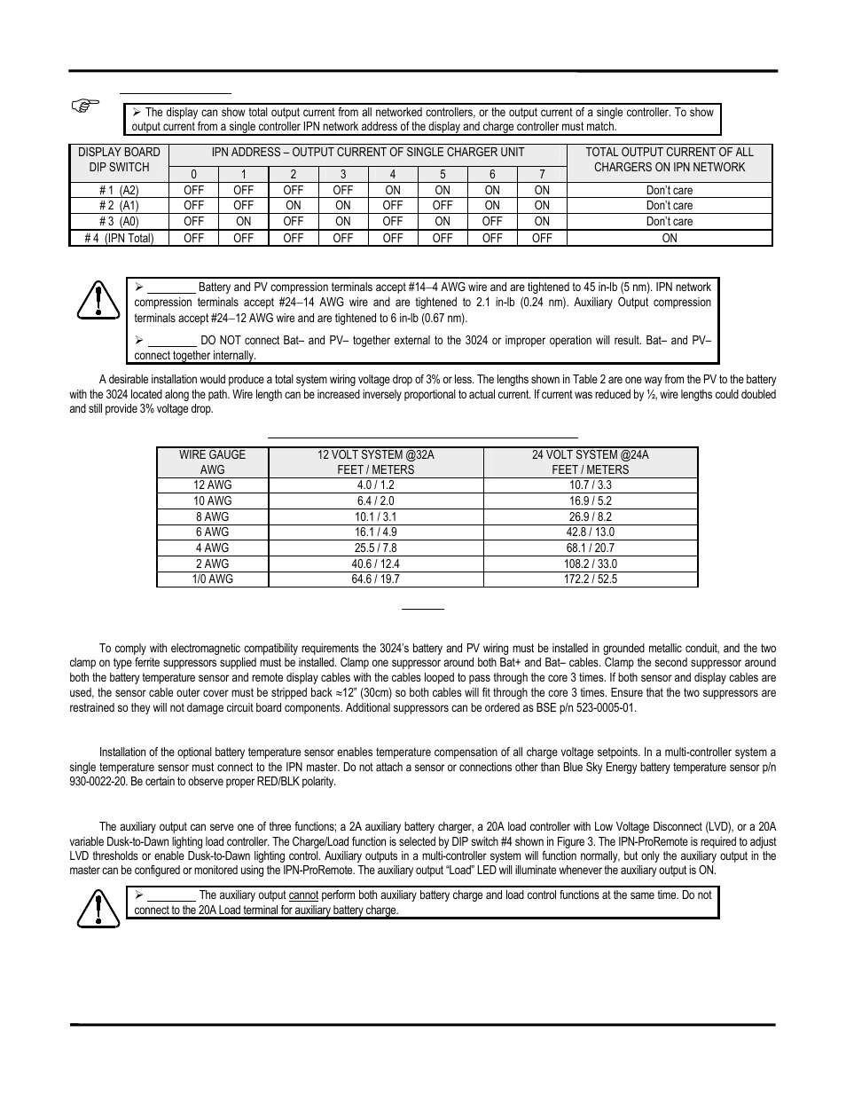 Blue Sky Solar Boost 3024iL User Manual | Page 9 / 64