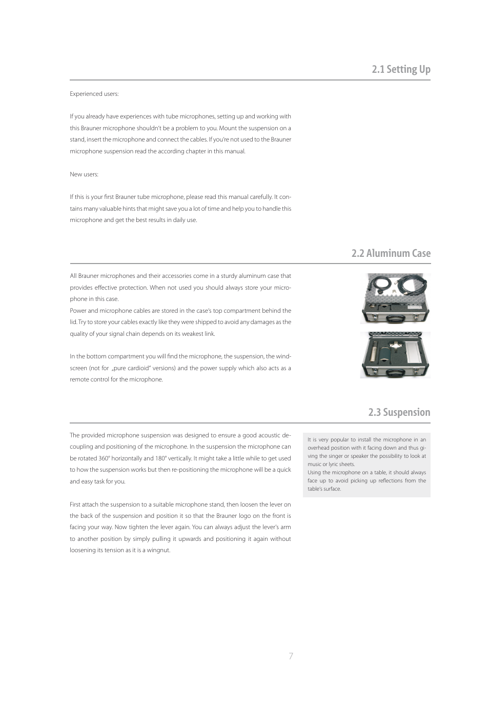 Brauner Microphones VMA User Manual | Page 7 / 16