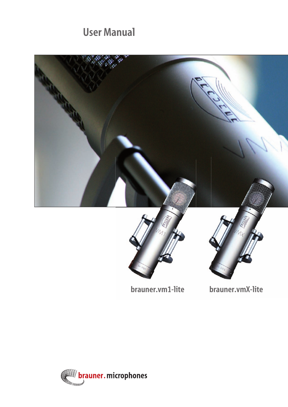 Brauner Microphones VMX lite User Manual | 16 pages