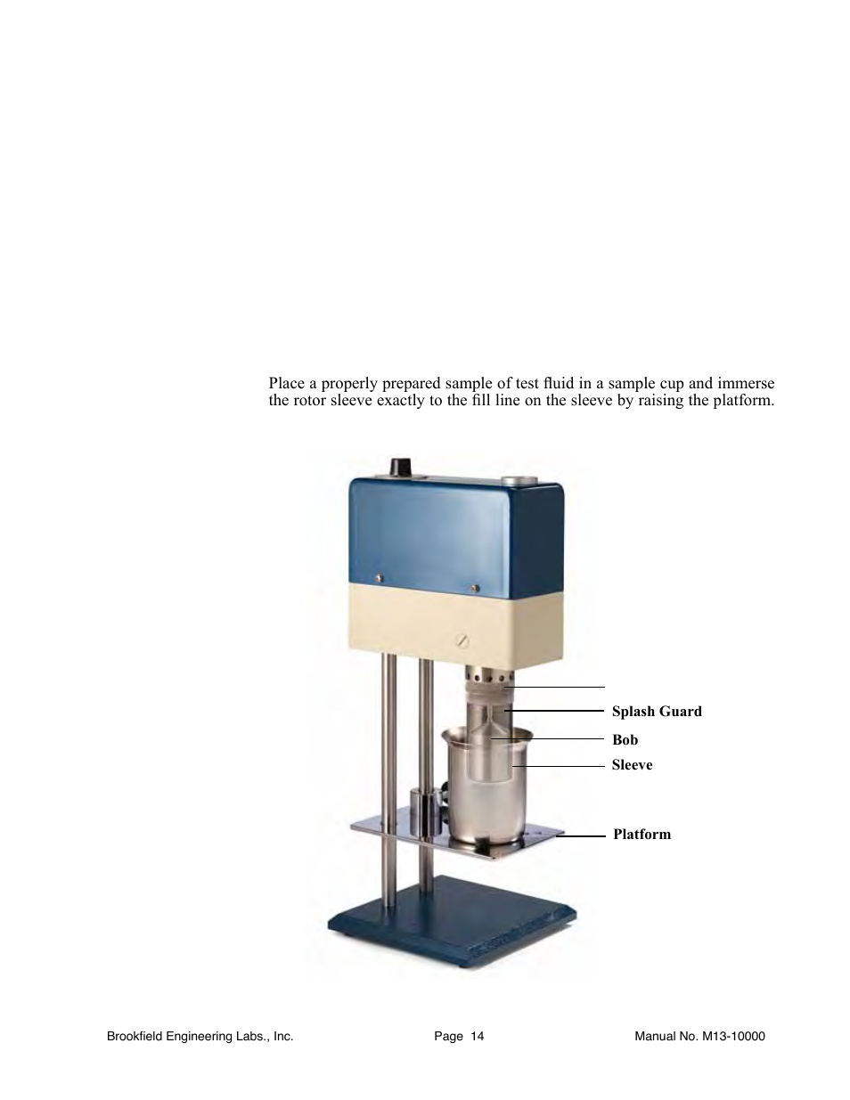 Brookfield BF35 User Manual | Page 14 / 23