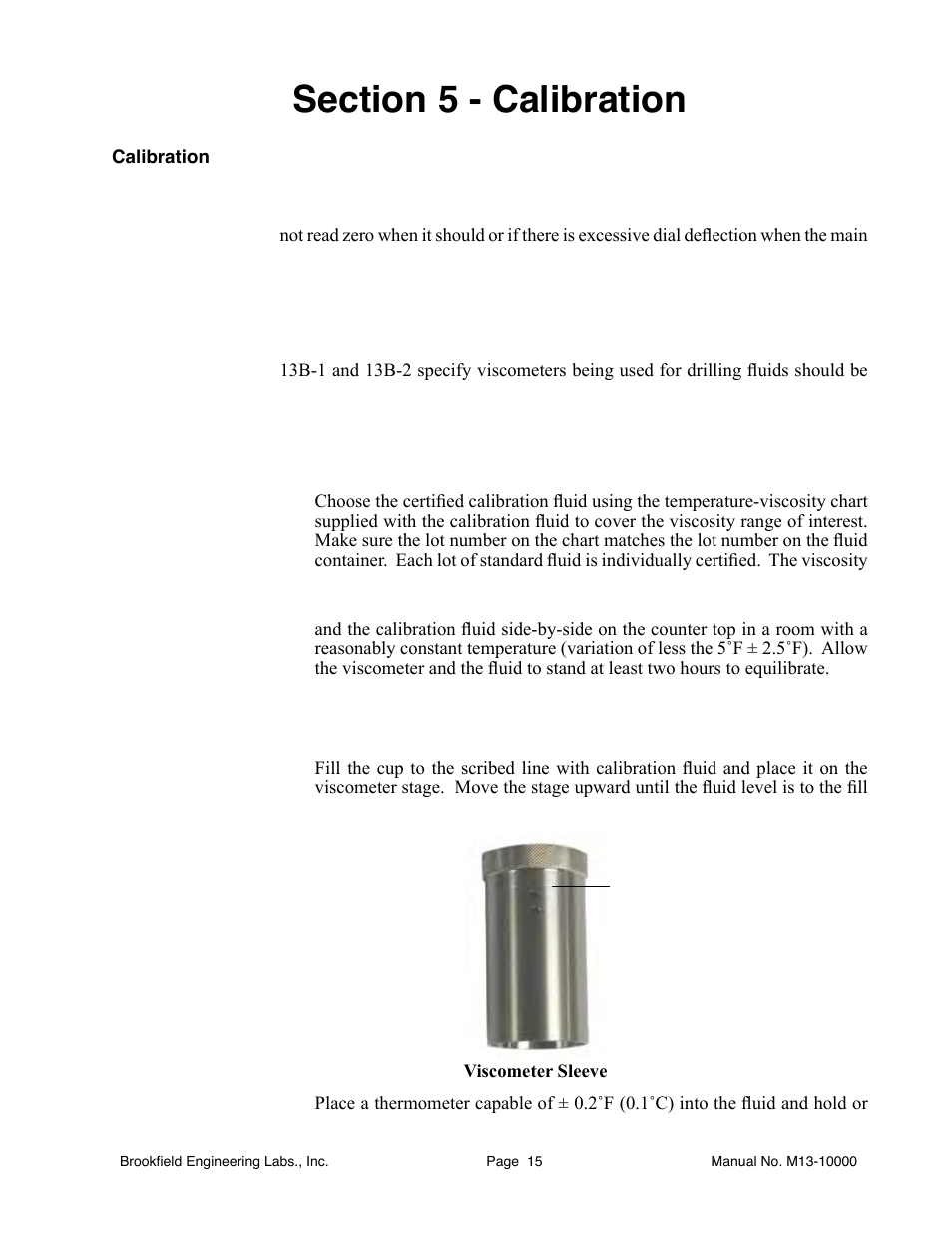 Brookfield BF35 User Manual | Page 15 / 23