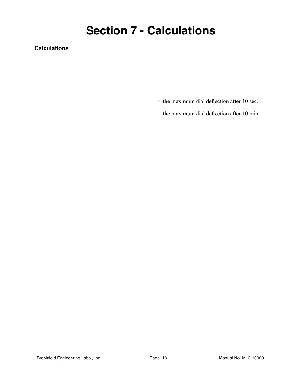 Brookfield BF35 User Manual | Page 18 / 23