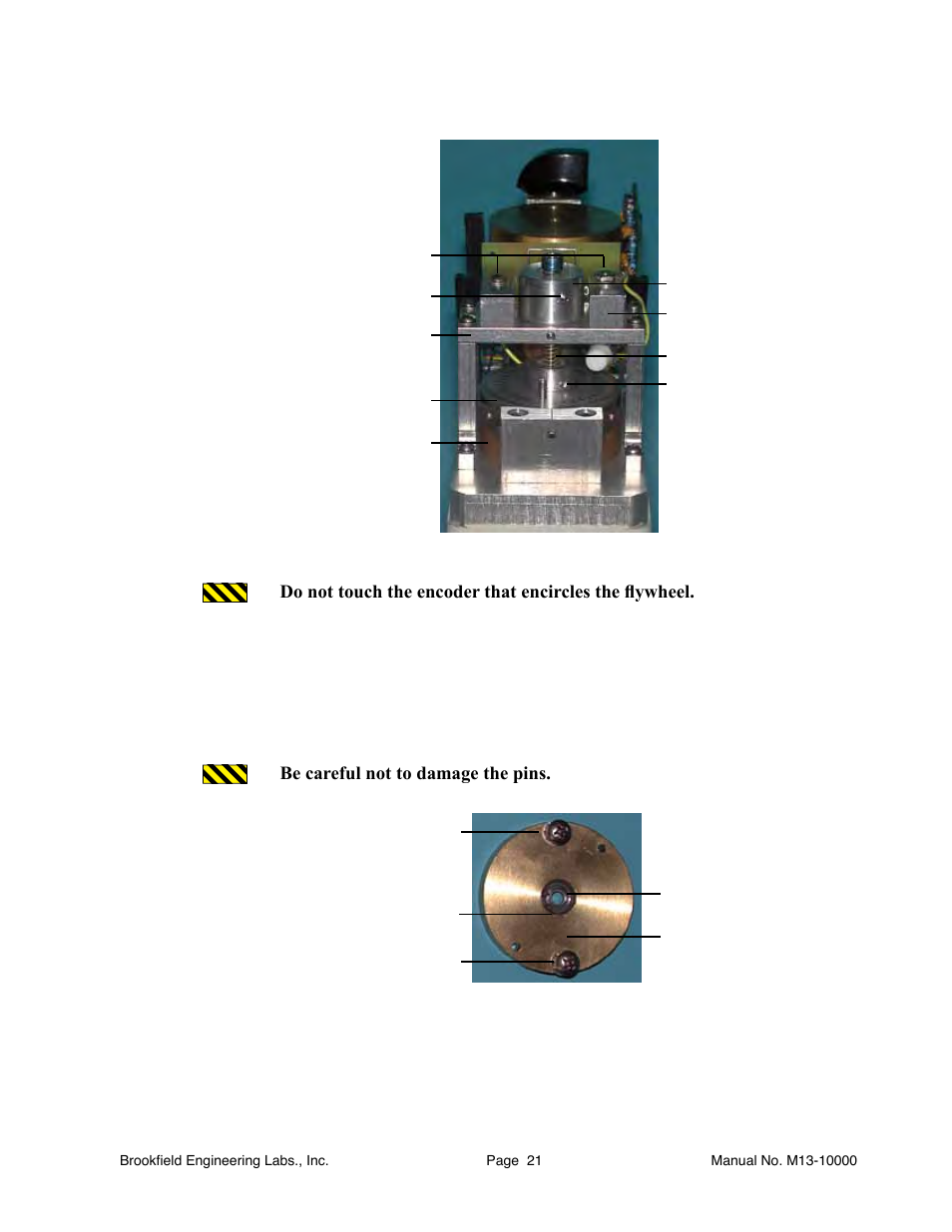 Brookfield BF35 User Manual | Page 21 / 23