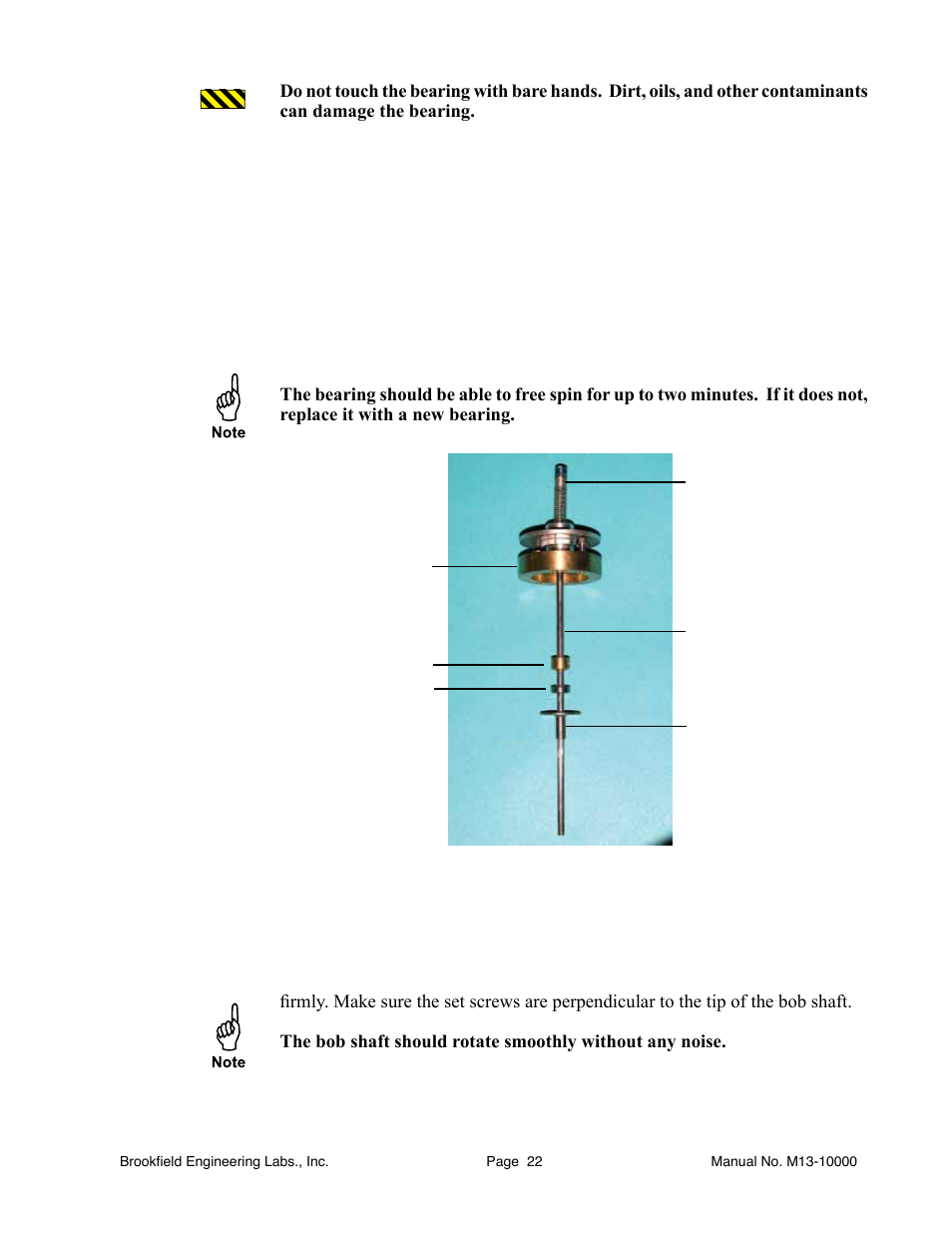 Brookfield BF35 User Manual | Page 22 / 23