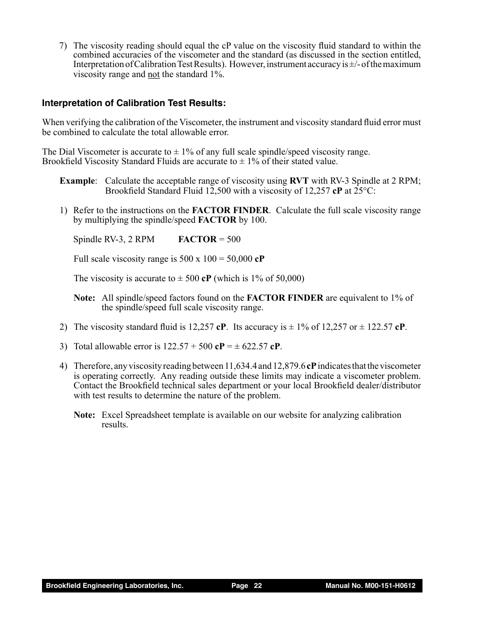 Brookfield Dial Stepper Viscometer User Manual | Page 22 / 35