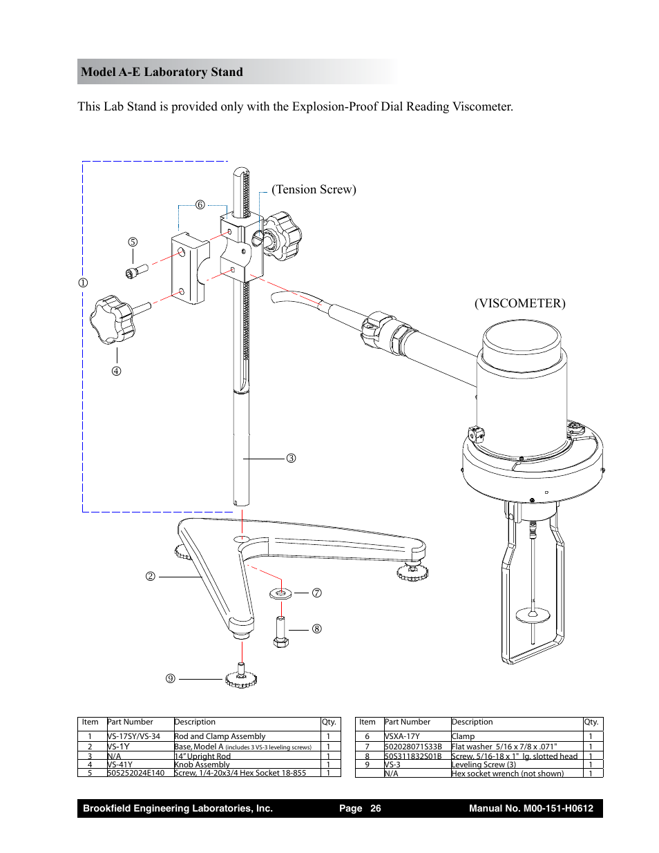 Brookfield Dial Stepper Viscometer User Manual | Page 26 / 35