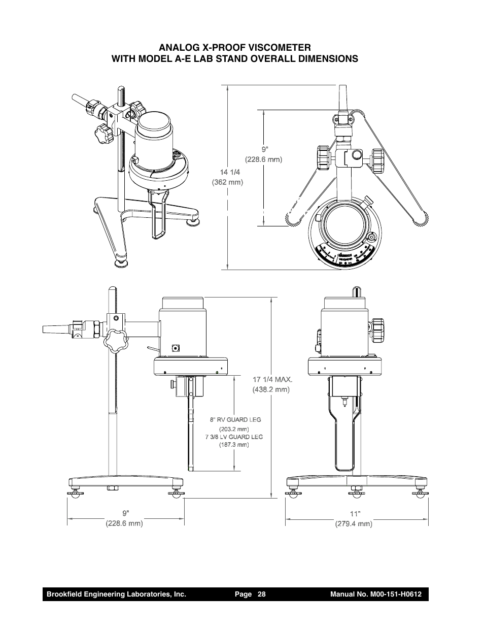 Appendix e - the brookfield guardleg | Brookfield Dial Stepper Viscometer User Manual | Page 28 / 35