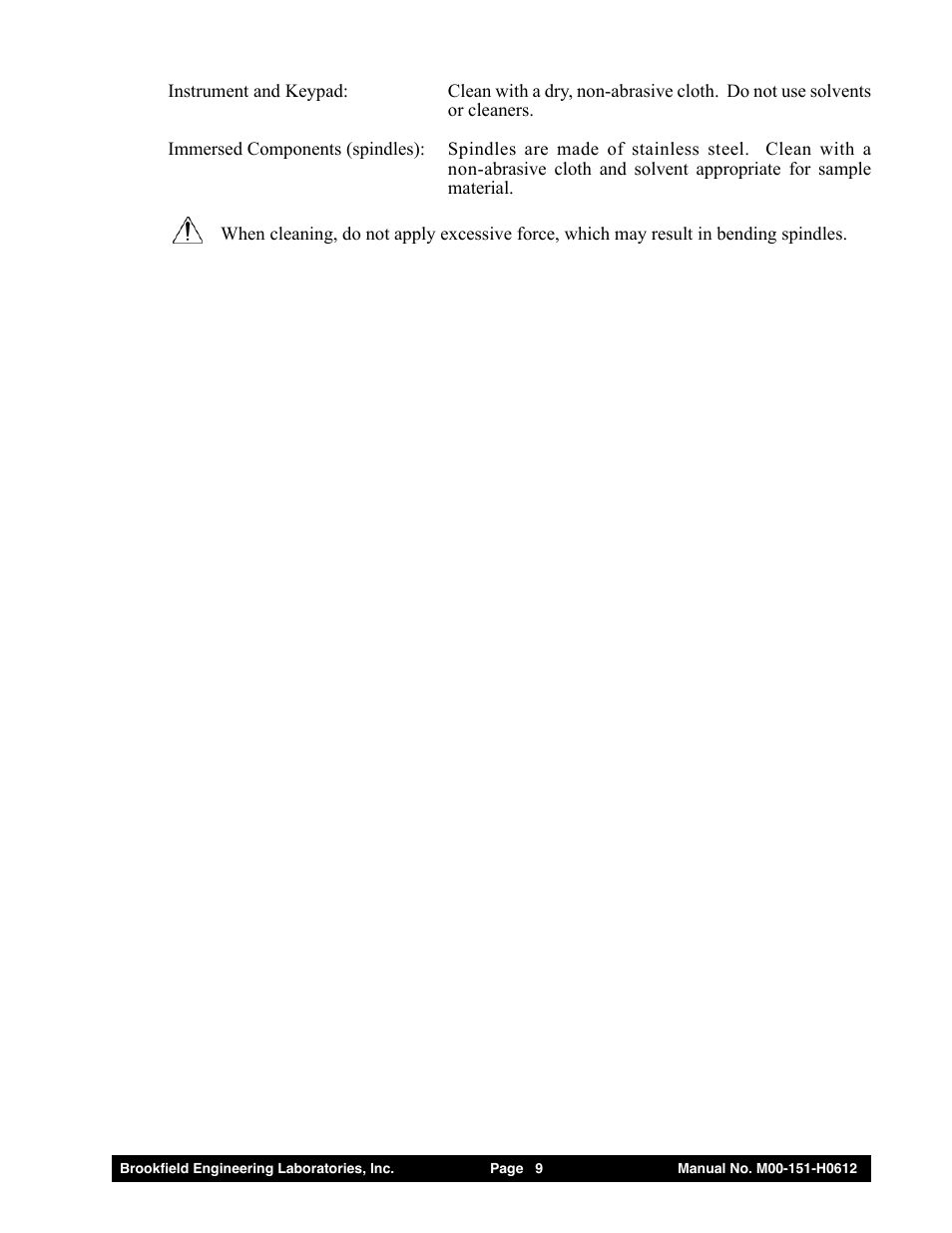 Brookfield Dial Stepper Viscometer User Manual | Page 9 / 35