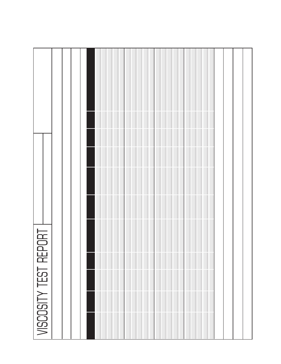 Viscosity test report | Brookfield Dial Viscometer User Manual | Page 35 / 35