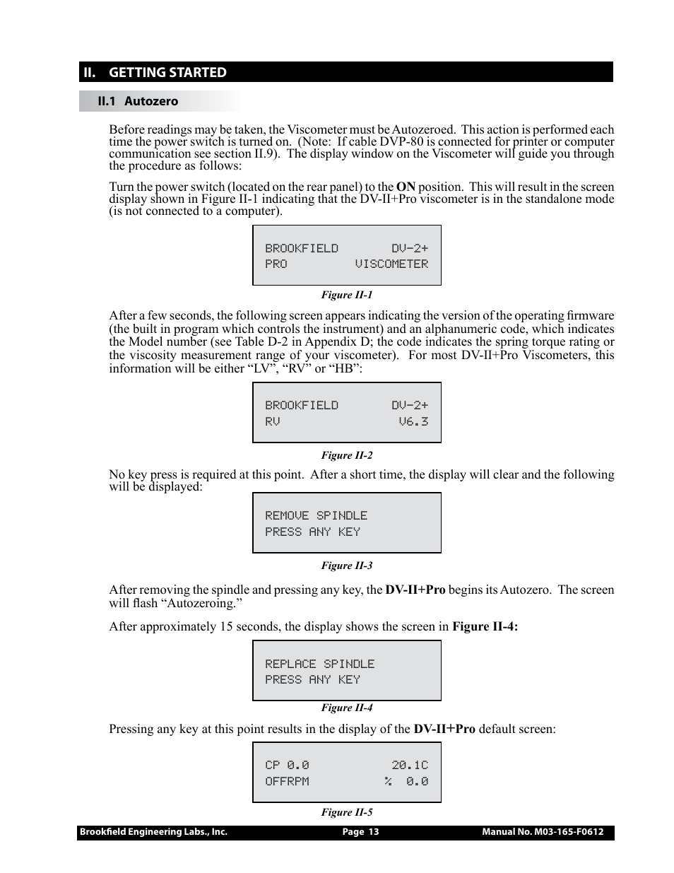 Brookfield DV2+Pro Viscometer User Manual | Page 13 / 101