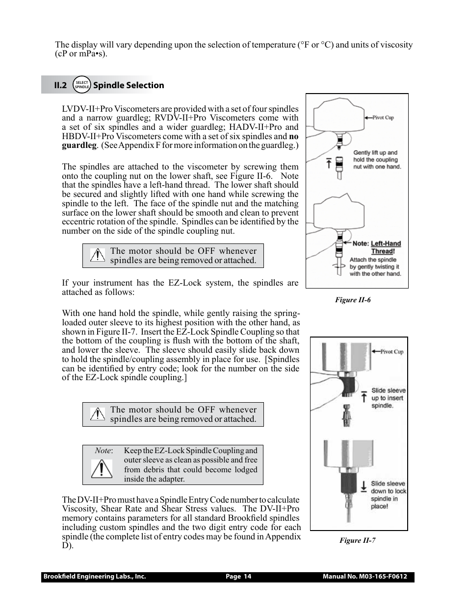 Brookfield DV2+Pro Viscometer User Manual | Page 14 / 101