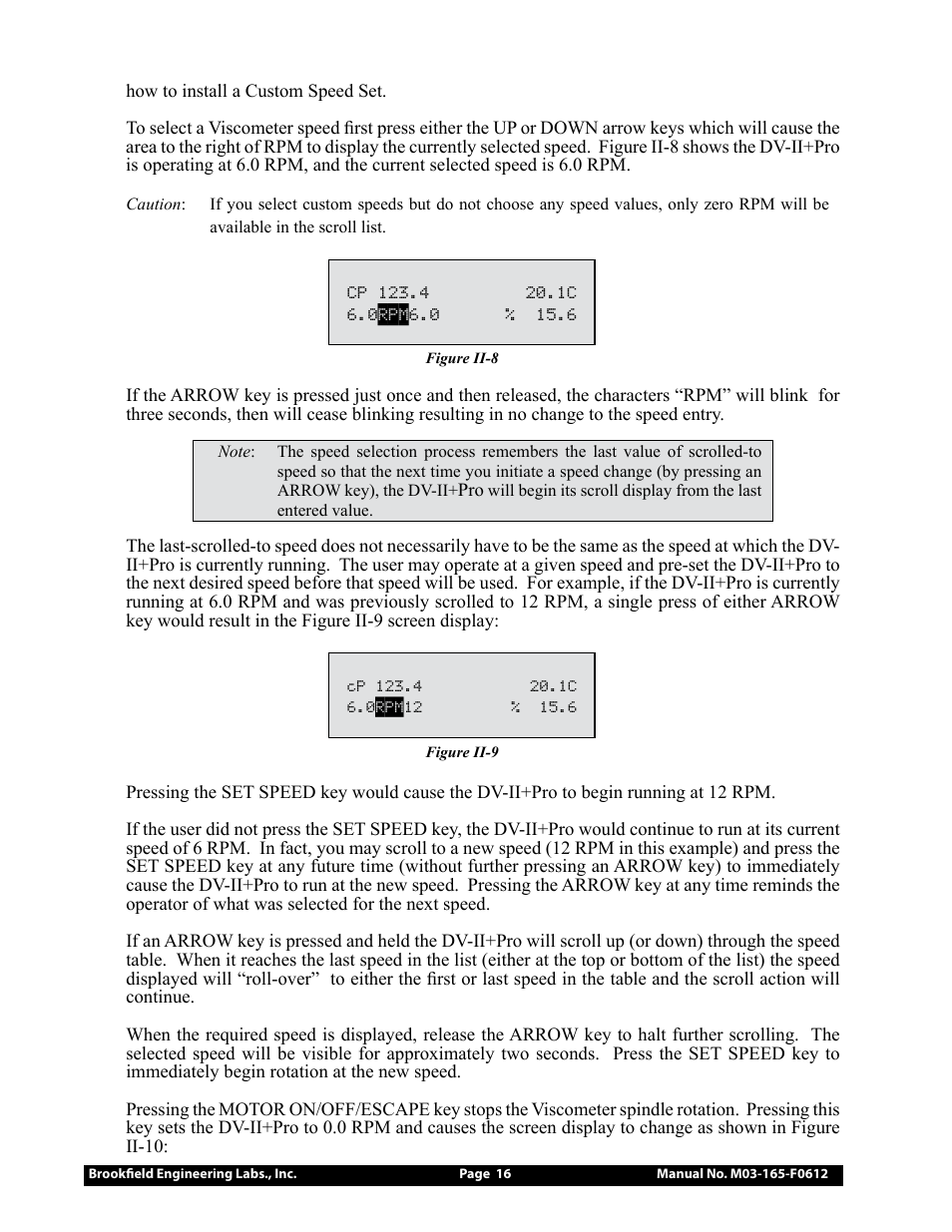 Brookfield DV2+Pro Viscometer User Manual | Page 16 / 101