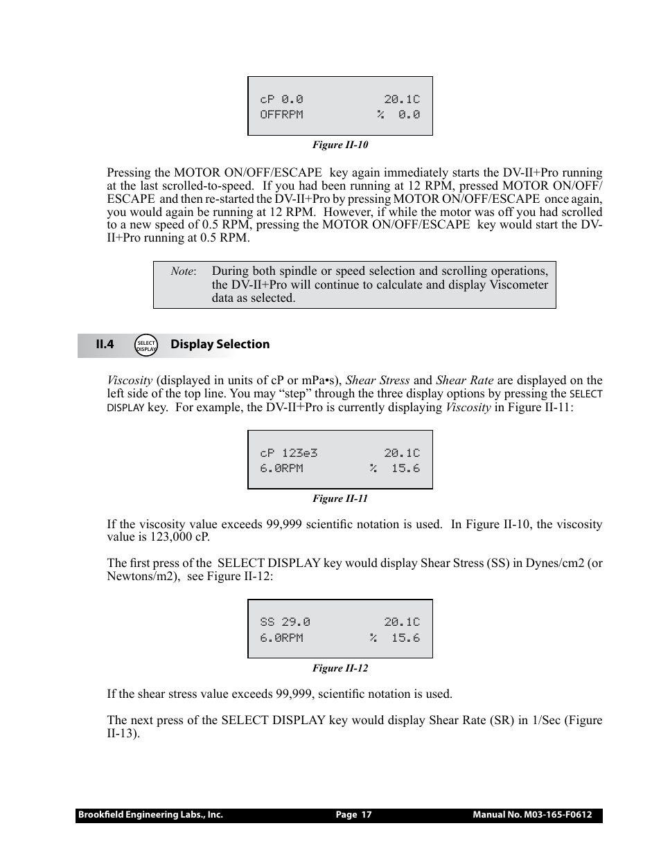 Brookfield DV2+Pro Viscometer User Manual | Page 17 / 101