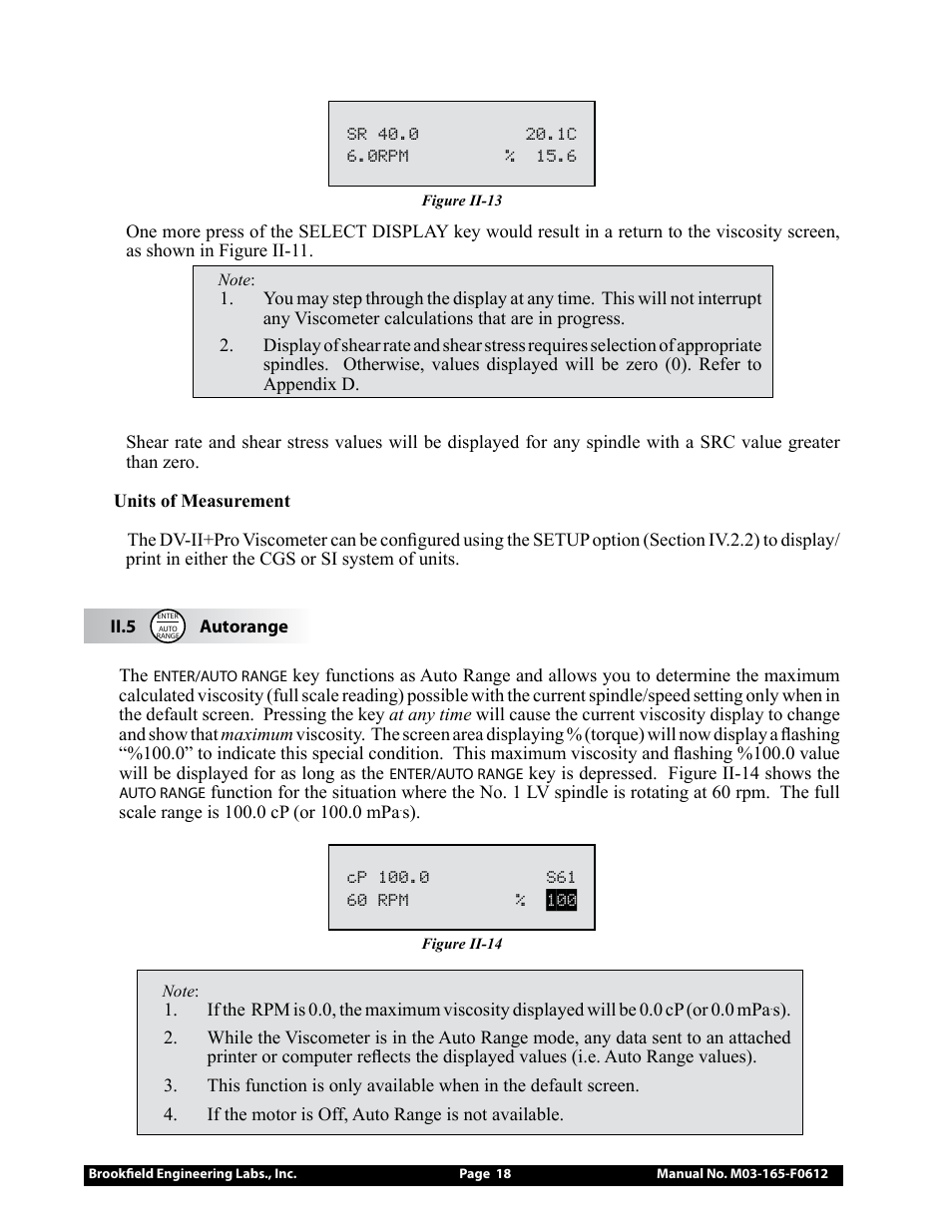 Brookfield DV2+Pro Viscometer User Manual | Page 18 / 101