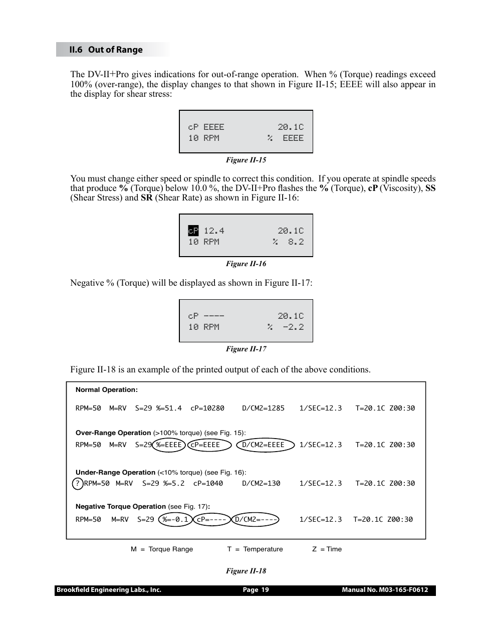 Brookfield DV2+Pro Viscometer User Manual | Page 19 / 101