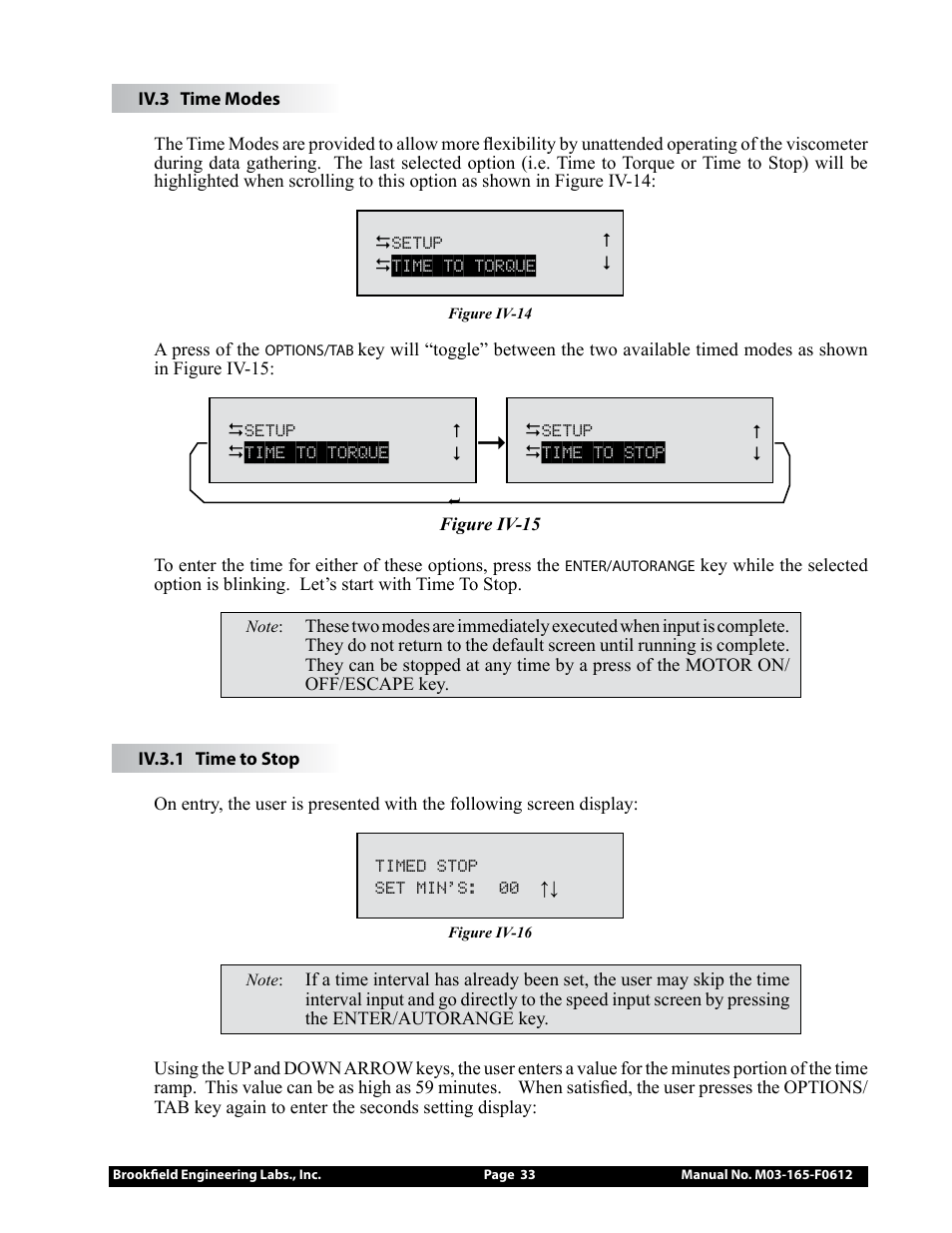 Brookfield DV2+Pro Viscometer User Manual | Page 33 / 101