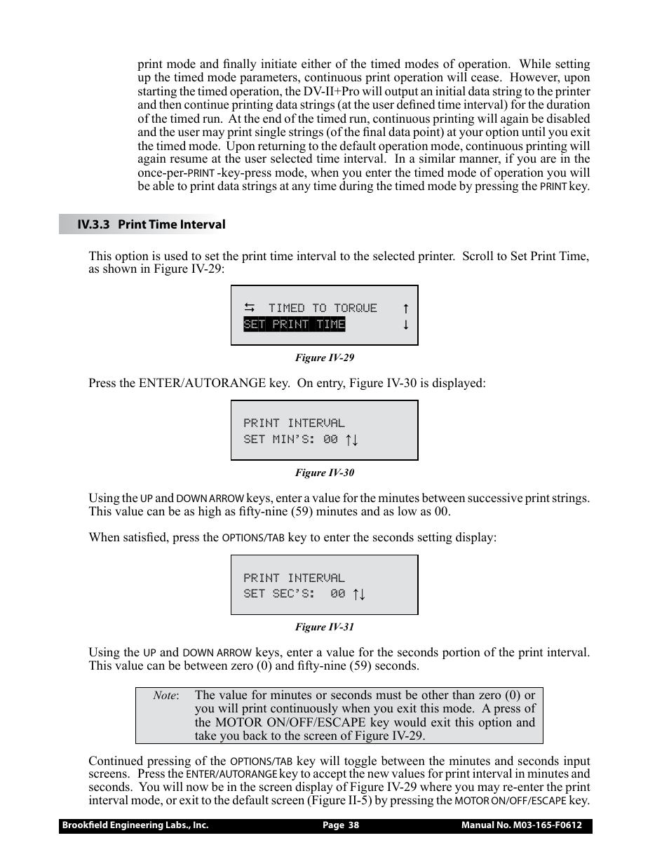 Brookfield DV2+Pro Viscometer User Manual | Page 38 / 101