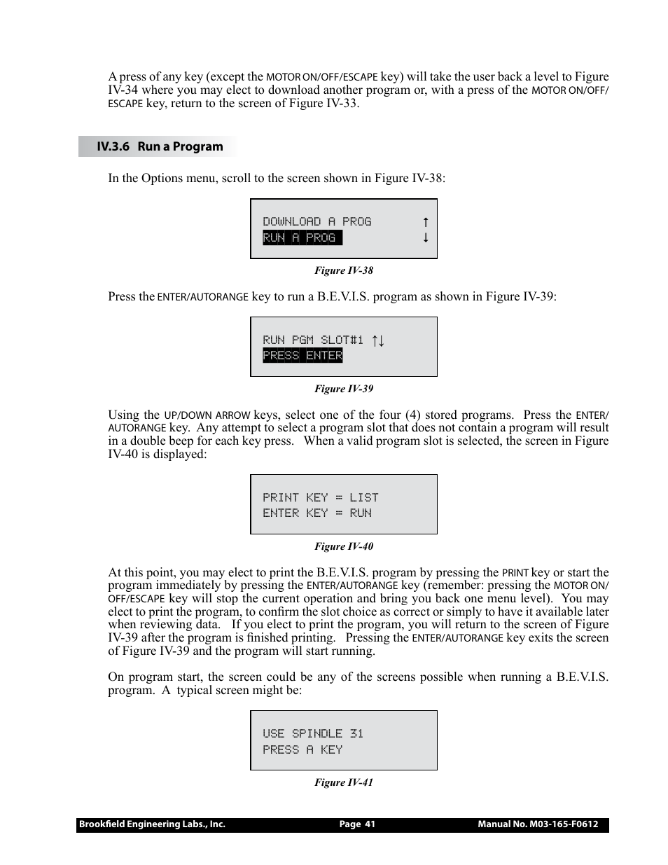 Brookfield DV2+Pro Viscometer User Manual | Page 41 / 101