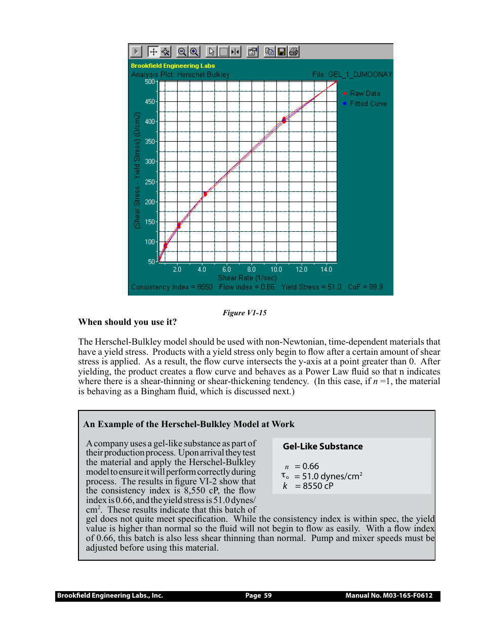 Brookfield DV2+Pro Viscometer User Manual | Page 59 / 101