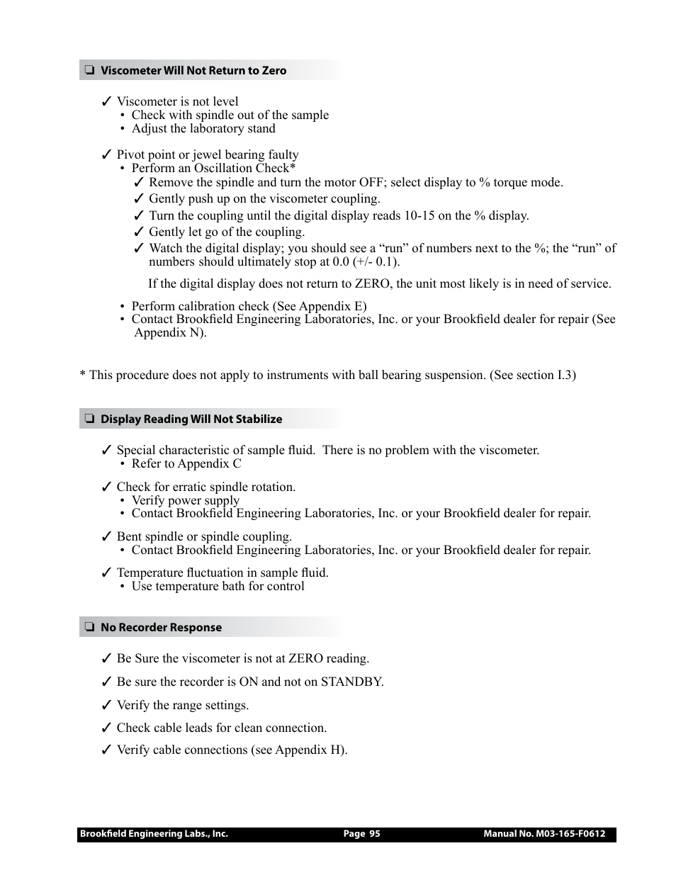 Brookfield DV2+Pro Viscometer User Manual | Page 95 / 101