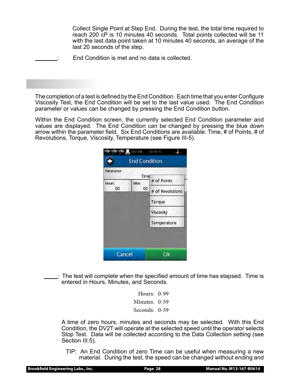 Brookfield DV2T Extra Viscometer User Manual | Page 28 / 95