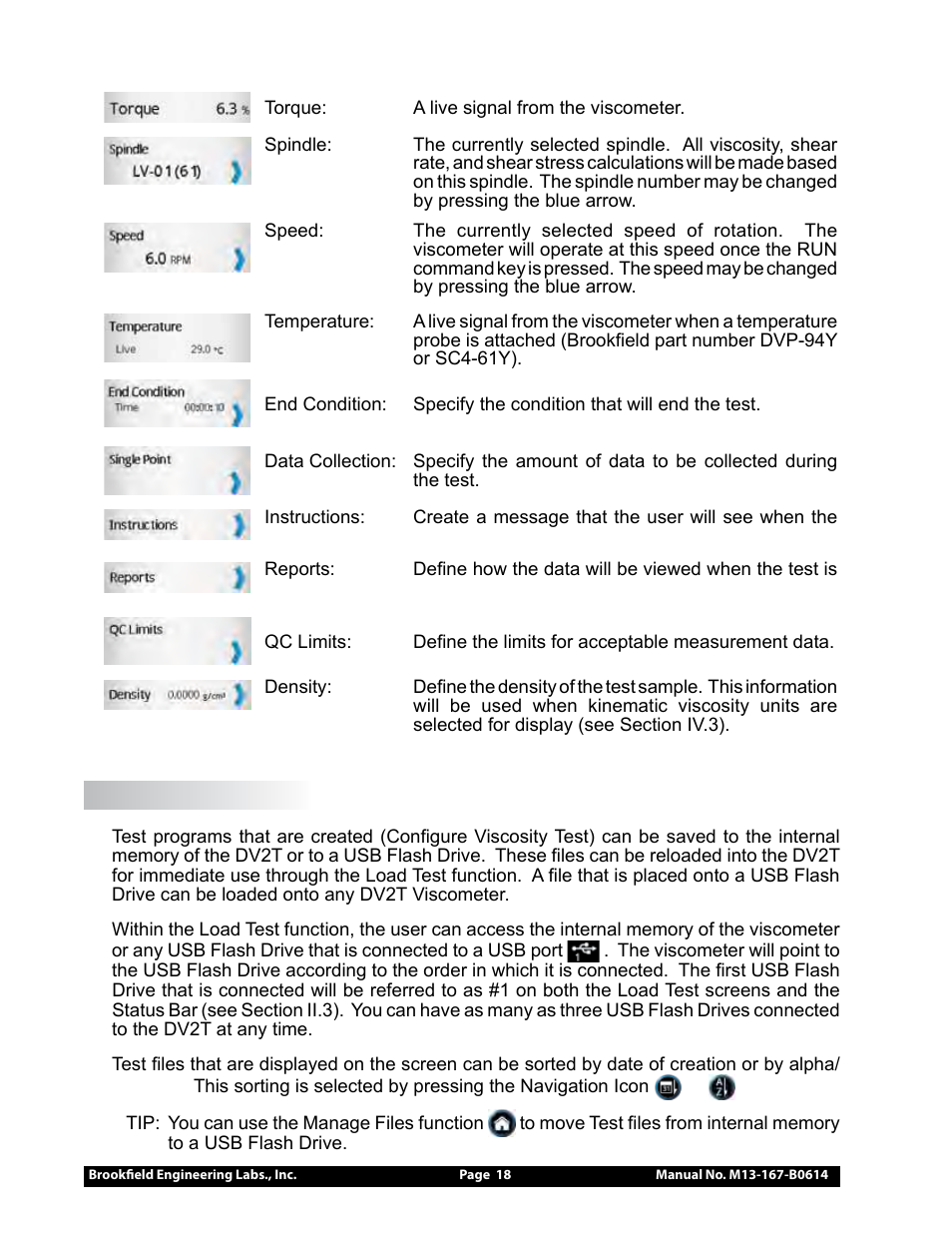 Brookfield DV2T Viscometer User Manual | Page 18 / 95