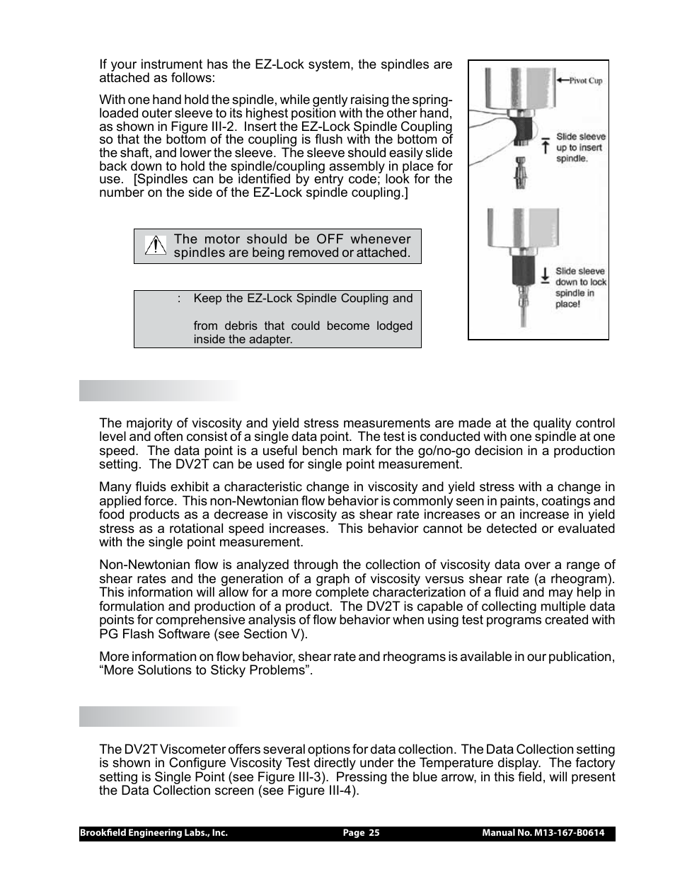 Brookfield DV2T Viscometer User Manual | Page 25 / 95