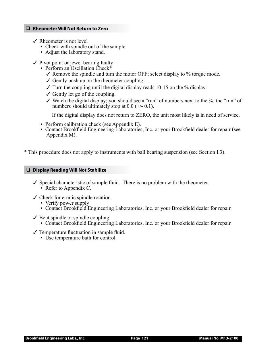 Brookfield DV3T Rheometer User Manual | Page 121 / 125