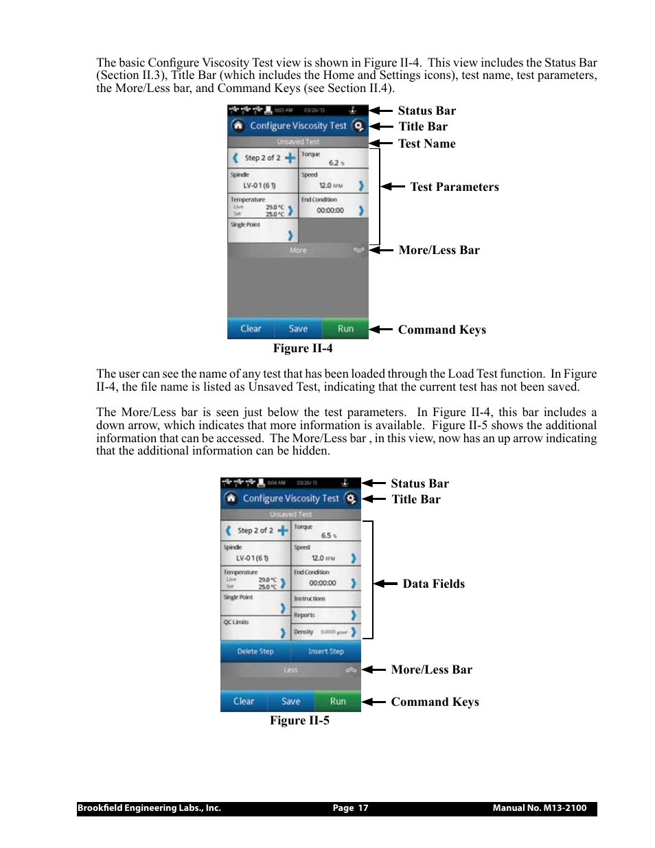 Brookfield DV3T Rheometer User Manual | Page 17 / 125