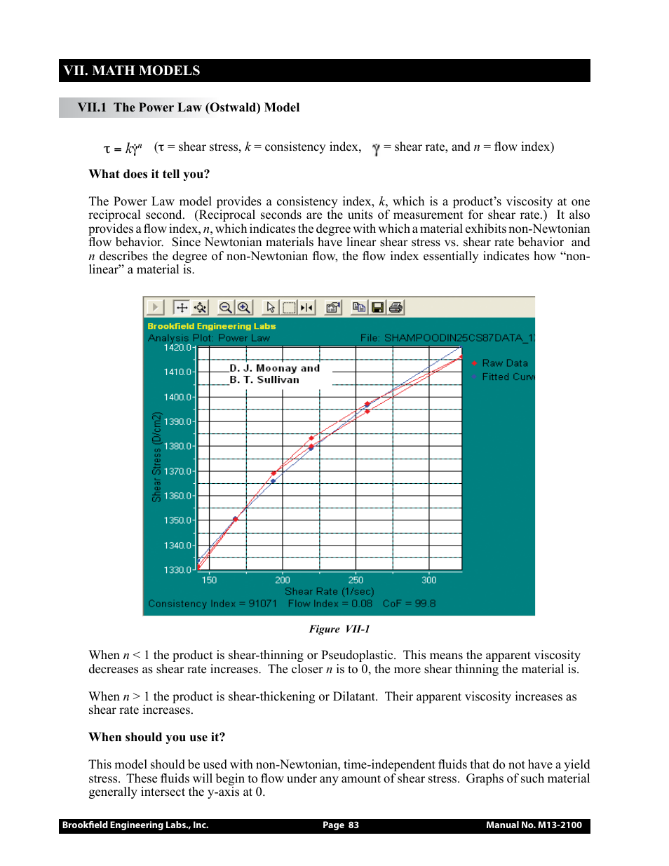 Brookfield DV3T Rheometer User Manual | Page 83 / 125