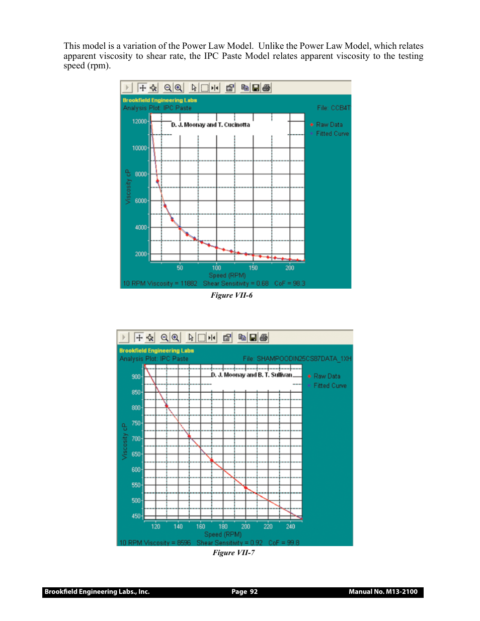 Brookfield DV3T Rheometer User Manual | Page 92 / 125