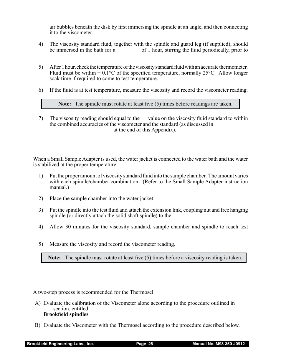 Brookfield DV-E Viscometer User Manual | Page 26 / 37